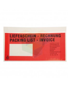 Packing list envelopes multi-language 1000pcs