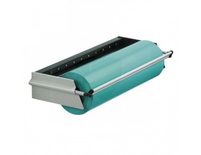 ZAC, wall dispenser, roll width 80 cm, serrated tear bar Paper cutting equipment