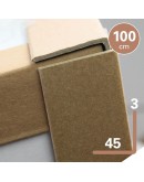 Cardboard corner profiles  ECO 45mm x 100 cm - 100pcs Protective materials