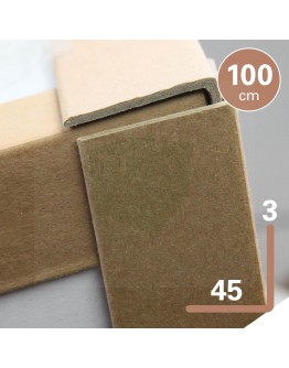 Cardboard corner profiles  ECO 45mm x 100 cm - 100pcs