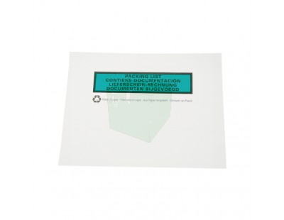 Packing list envelop BIO C6 162x120mm, 1000x Packing list envelopes