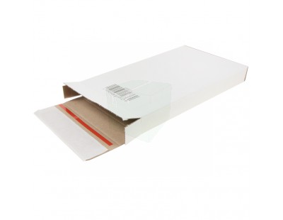 White postal boxes "  Mailbox" A5 160x250x28mm Shipping cartons