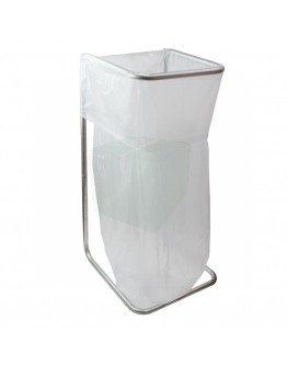 Waste bag 400L transparent MDPE - 50 pcs  per carton