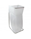 Einsamelsacken 400L transparent MDPE - 50 Stk  per carton Müllsacke