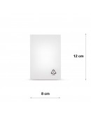 Vlakke zak LDPE, 08x12cm, 50my - 5000x PE Folie & Krimpfolie