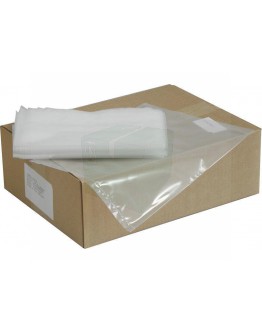 Flat poly bags LDPE, 15x25cm, 50my 