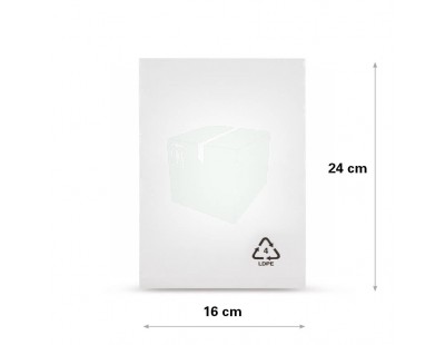 Flat poly bags LDPE, 16x24cm, 25my  PE Film 