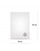 Flachbeutel LDPE, 16x24cm, 25my PE Folien