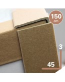 Cardboard corner profiles  ECO 45mm x 150 cm - 100pcs Protective materials