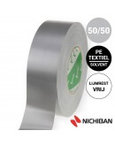 Nichiban ducttape 50mmx50mtr grijs 1200 Tape - Plakband