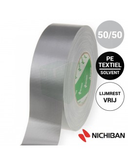 Nichiban ducttape 50mmx50mtr grijs 1200