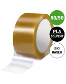 Verpakkingstape BioFix cellulose PLA-solvent 40my 50mm x 50mtr PP acryl verpakkingstape