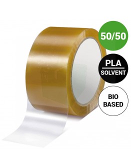 Verpakkingstape BioFix cellulose PLA-solvent 40my 50mm x 50mtr