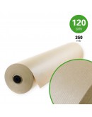 Natron kraftpapier rol 120cm x 350mtr. 70grs, bruin Dozen, Karton & Papier