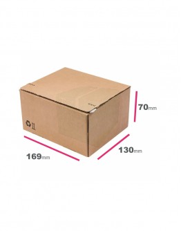 Ecommerce shipping box  Autolock - 169x130x70mm