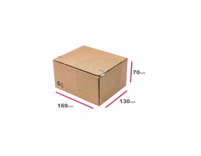 Ecommerce shipping box  Autolock - 169x130x70mm Shipping cartons