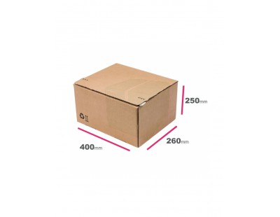 Ecomm-9 shipping box Autolock - 400x260x250mm Shipping cartons